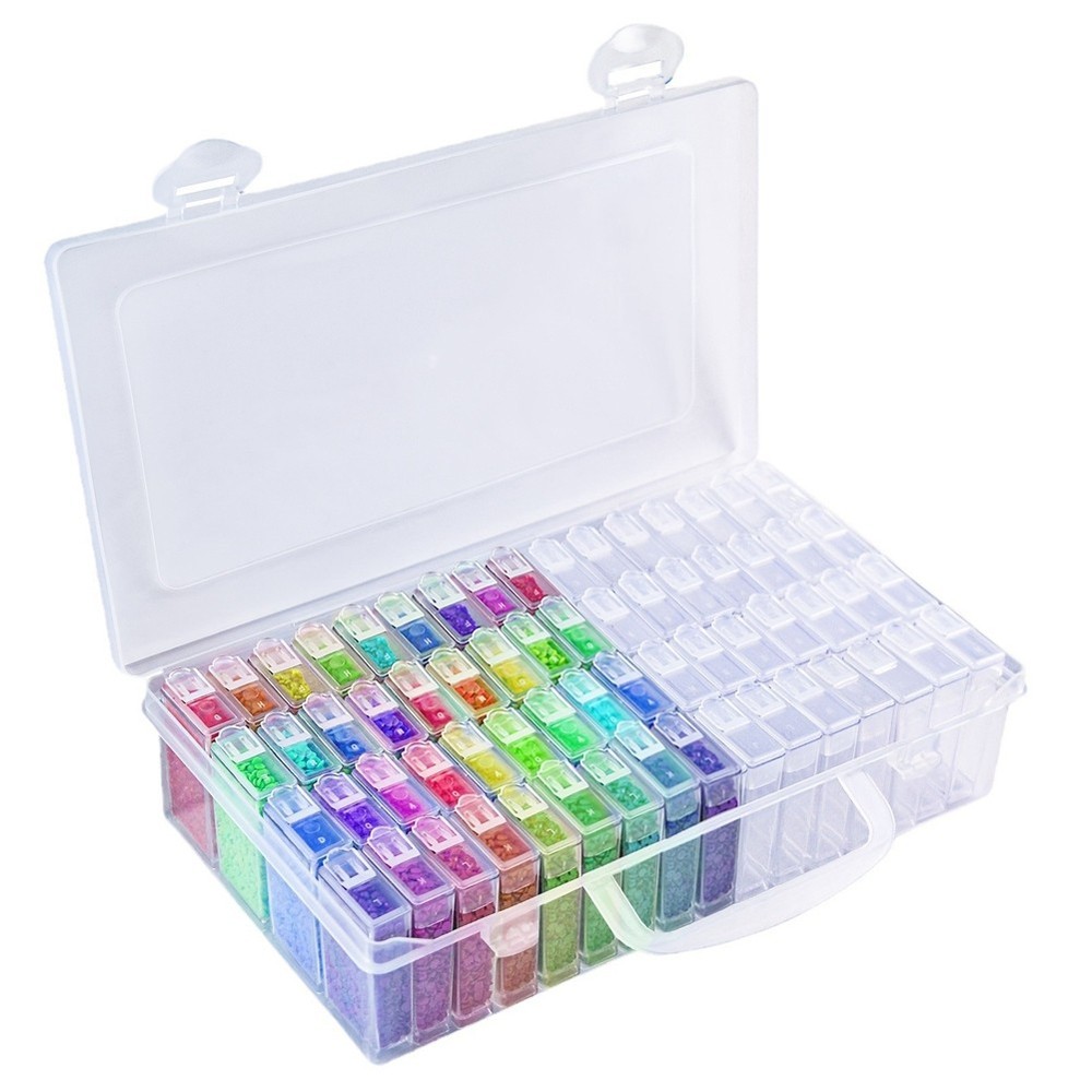 DIY Nail Art Plastic Container Multifunctional  S9U68962