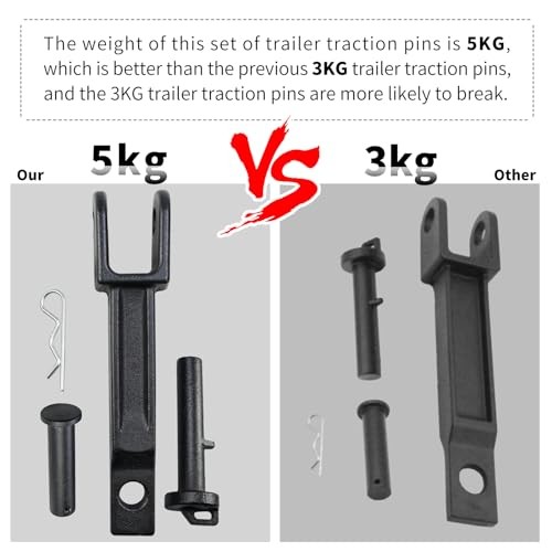 ，A20-6014 Single Tow Hook Compatible with Peterbilt/Kenworth with Pull Pin