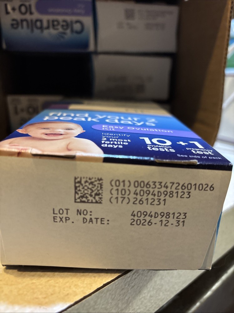 Clearblue Complete Starter Pregnancy Ovulation 10 + 1 Kit Exp 12/26