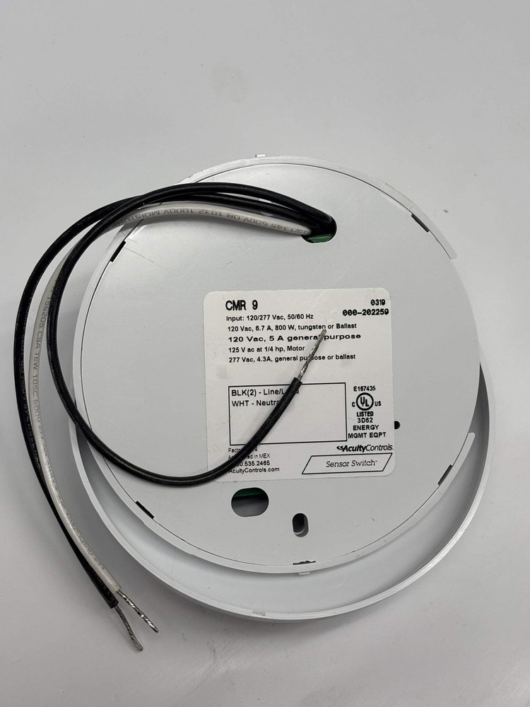 Acuity CMR-9 Sensor Switch Occupancy Sensor (New No Box)