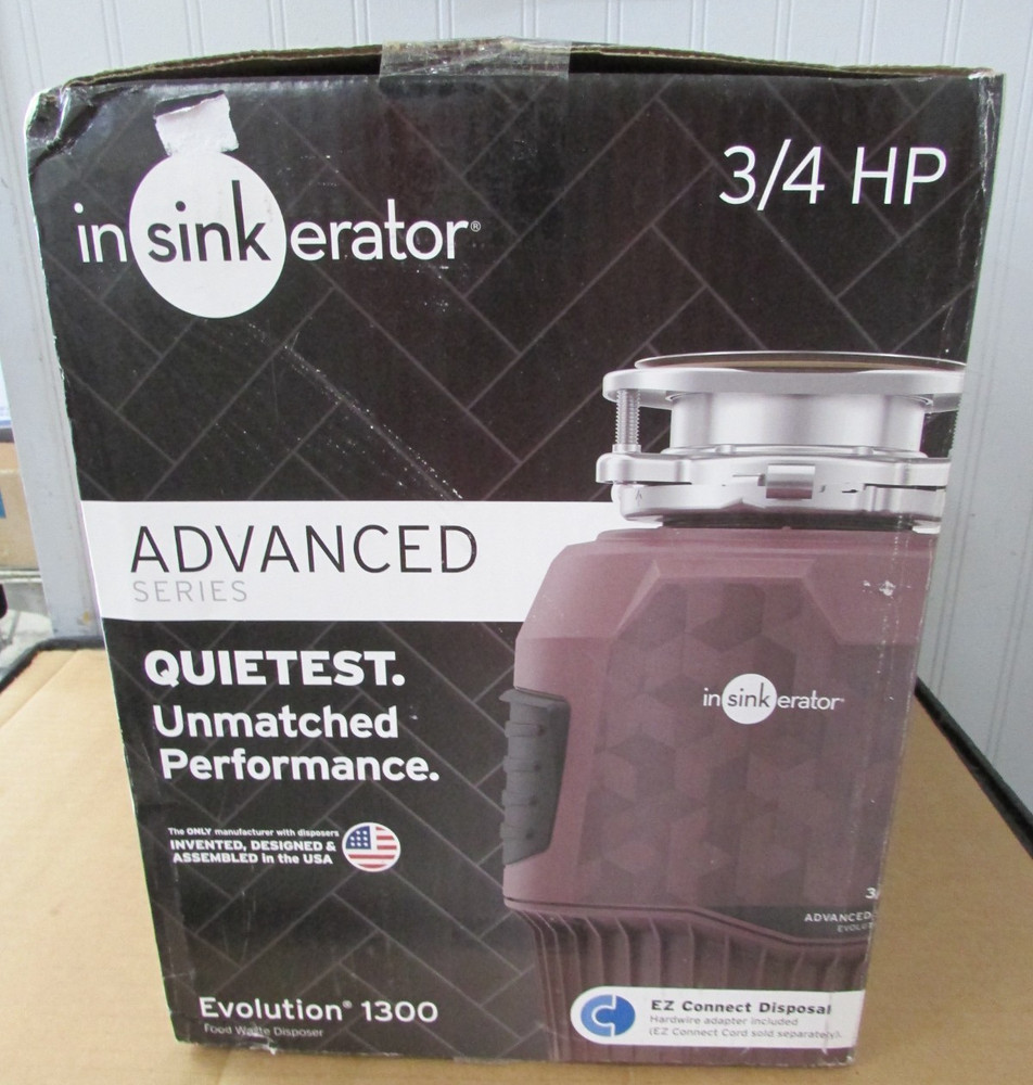 Garbage Disposal Insinkerator Evolution 1300 3/4 HP *NEW*