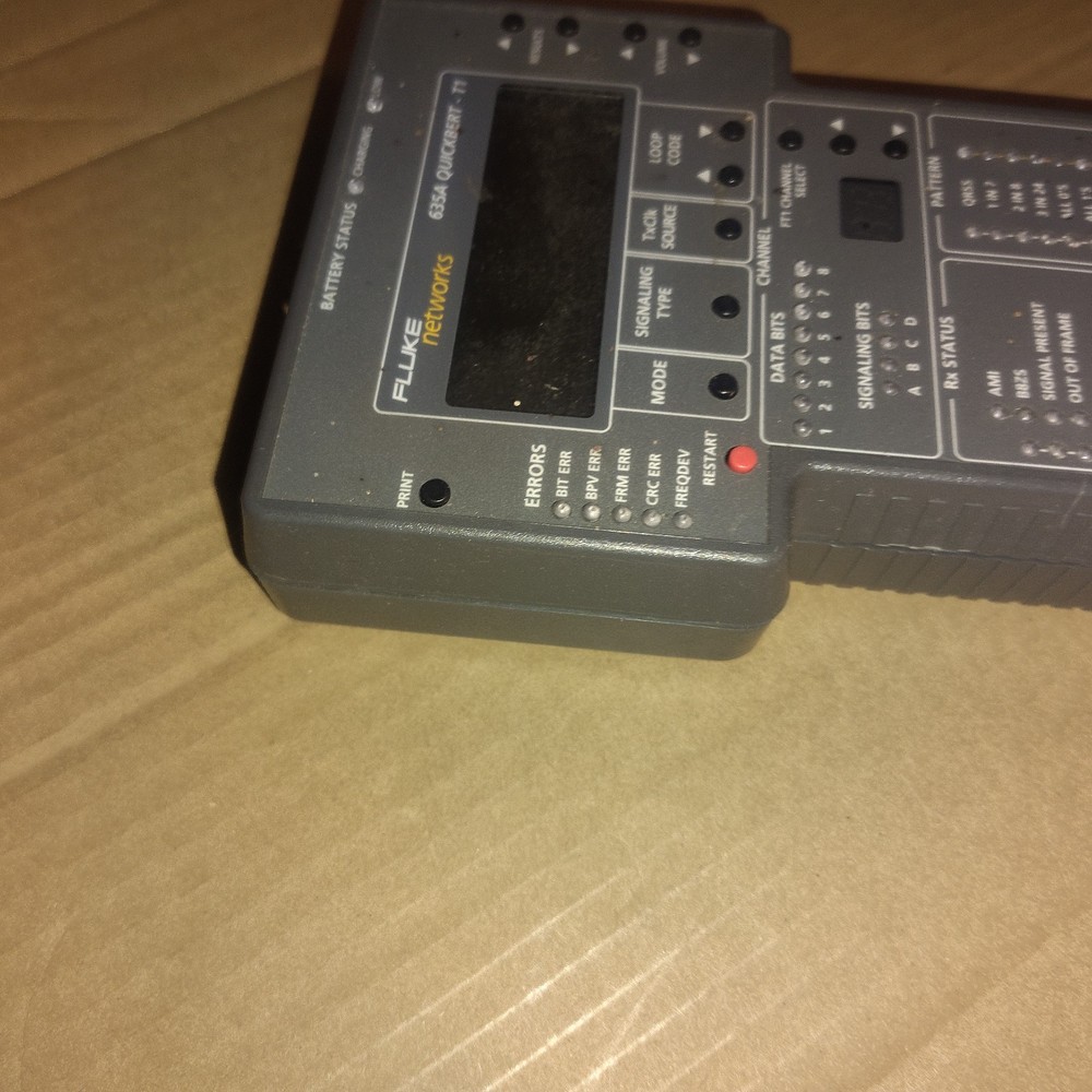 FLUKE 635A Quickbert T1 Unit network tester