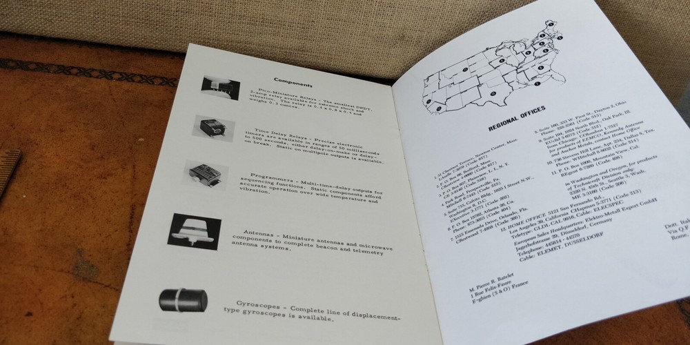 1950s ~ Electronic Speciality Co. ~ Target Systems ~ Missiles Radar ~ Booklet