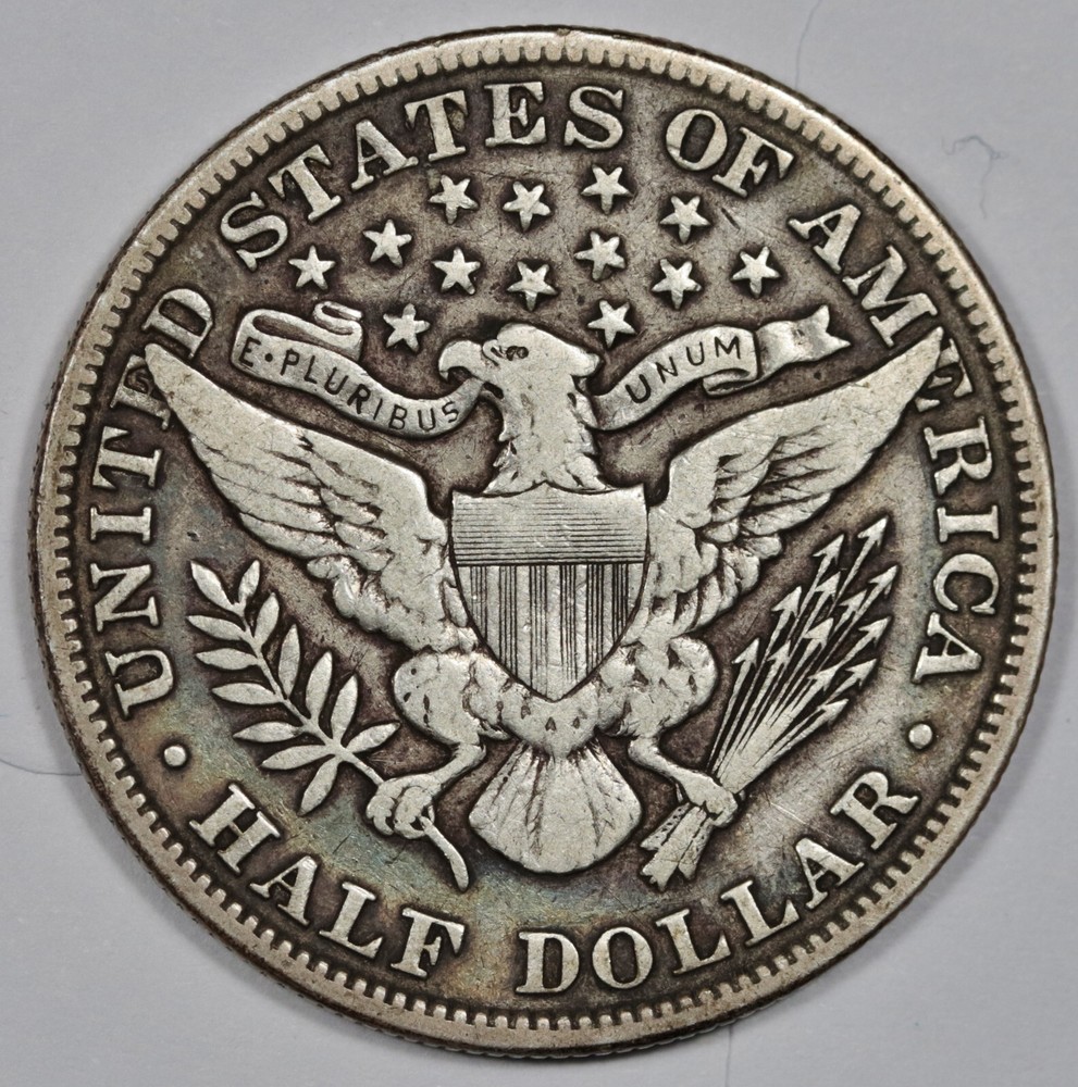 1902 Barber Half. VF. 205207