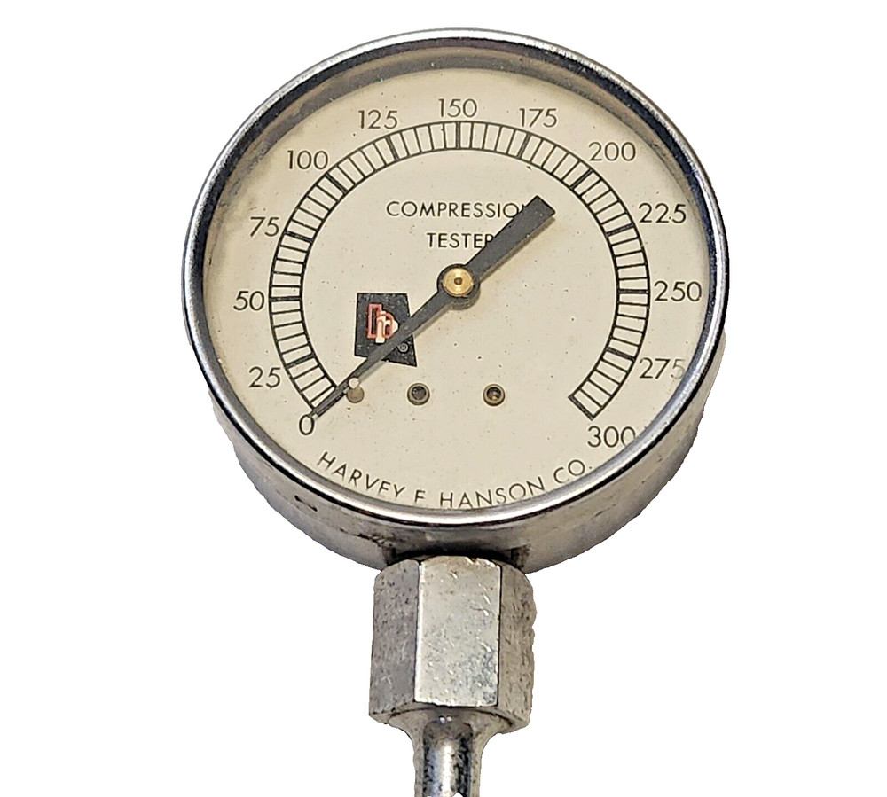 Vintage Automotive COMPRESSION TESTER BY HARVEY E. HANSON CO.