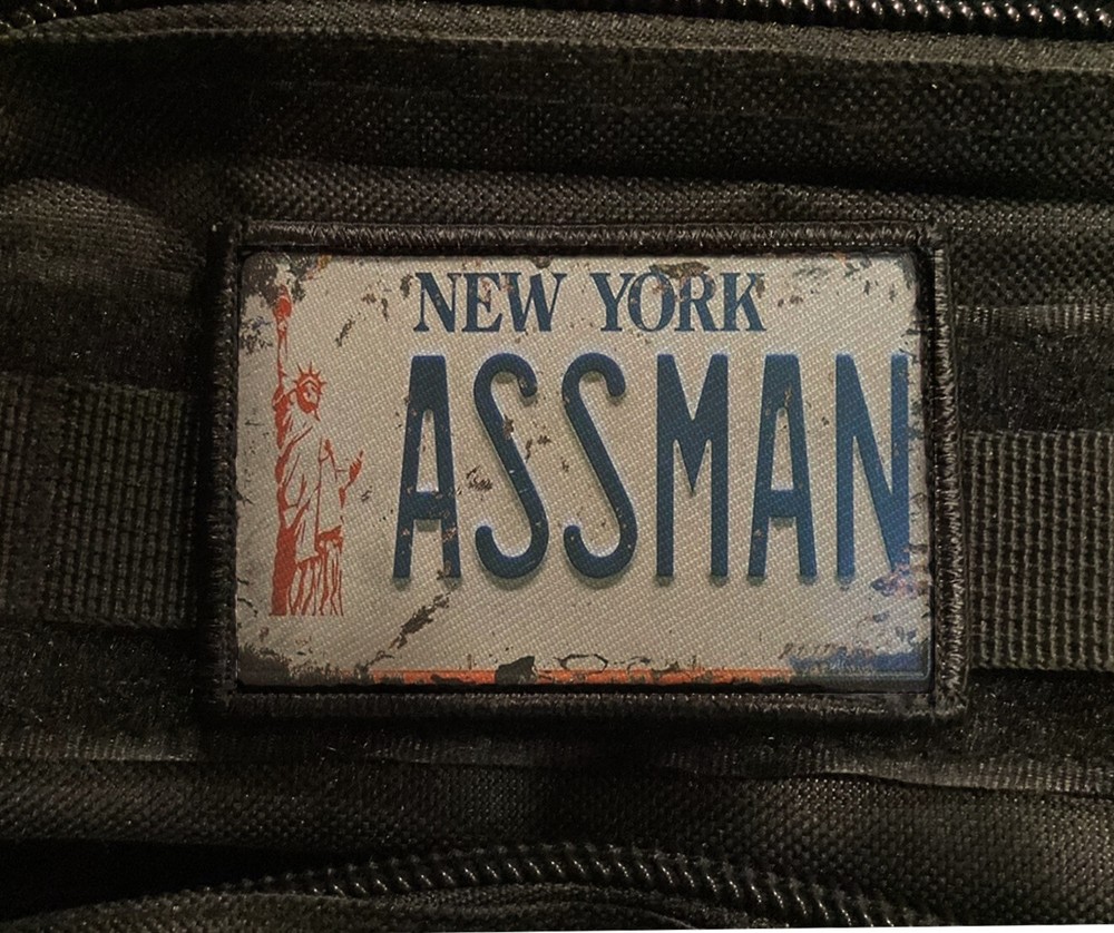 Assman License Plate Cramer Patch Sew on [sub]