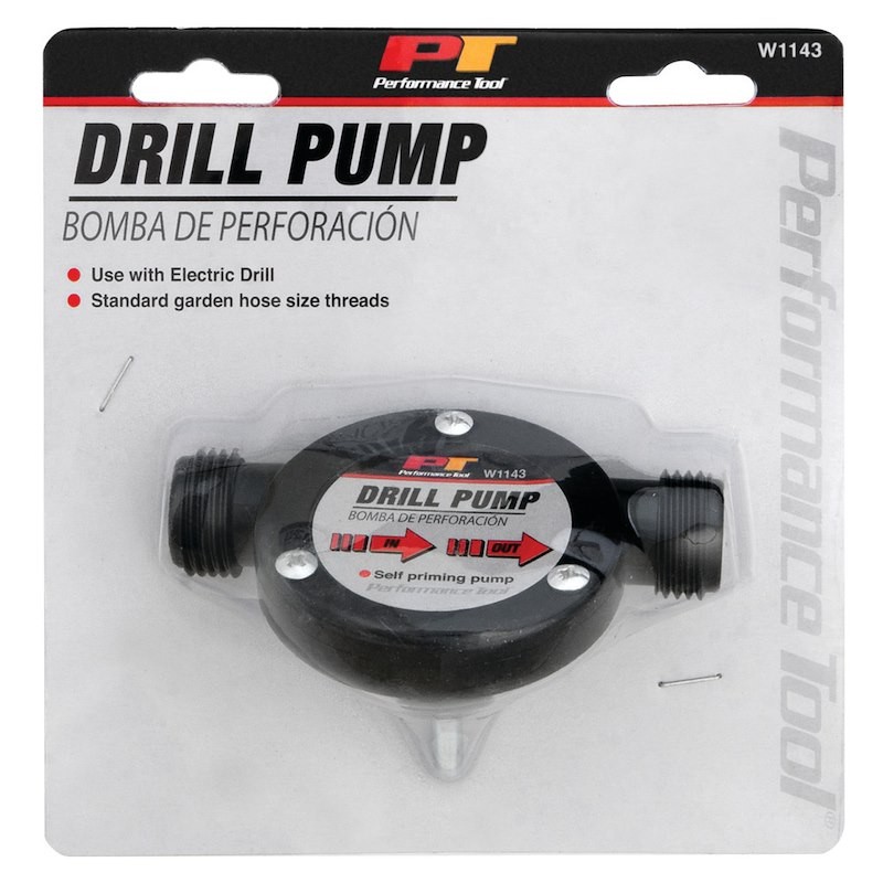Performance Tool W1143 Multi Purpose Pump; Powered Drill Operated