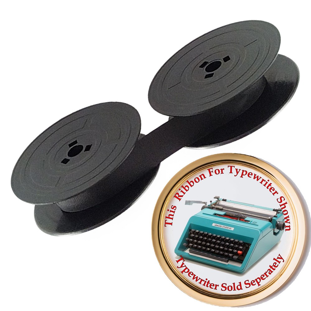 New Black Ink Ribbon for an Olivetti Studio 45 Typewriter