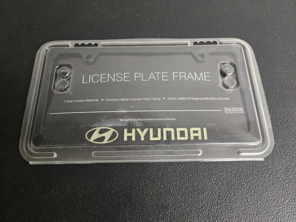 Hyundai License Frame