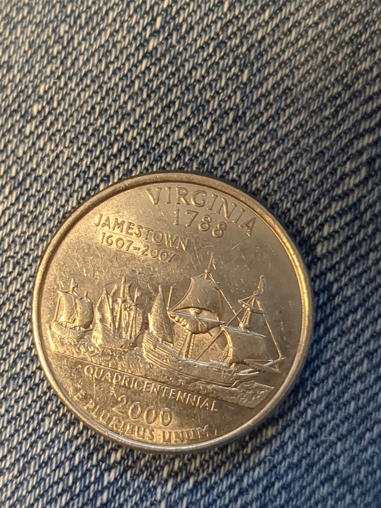 2000 P Virginia State Quarter