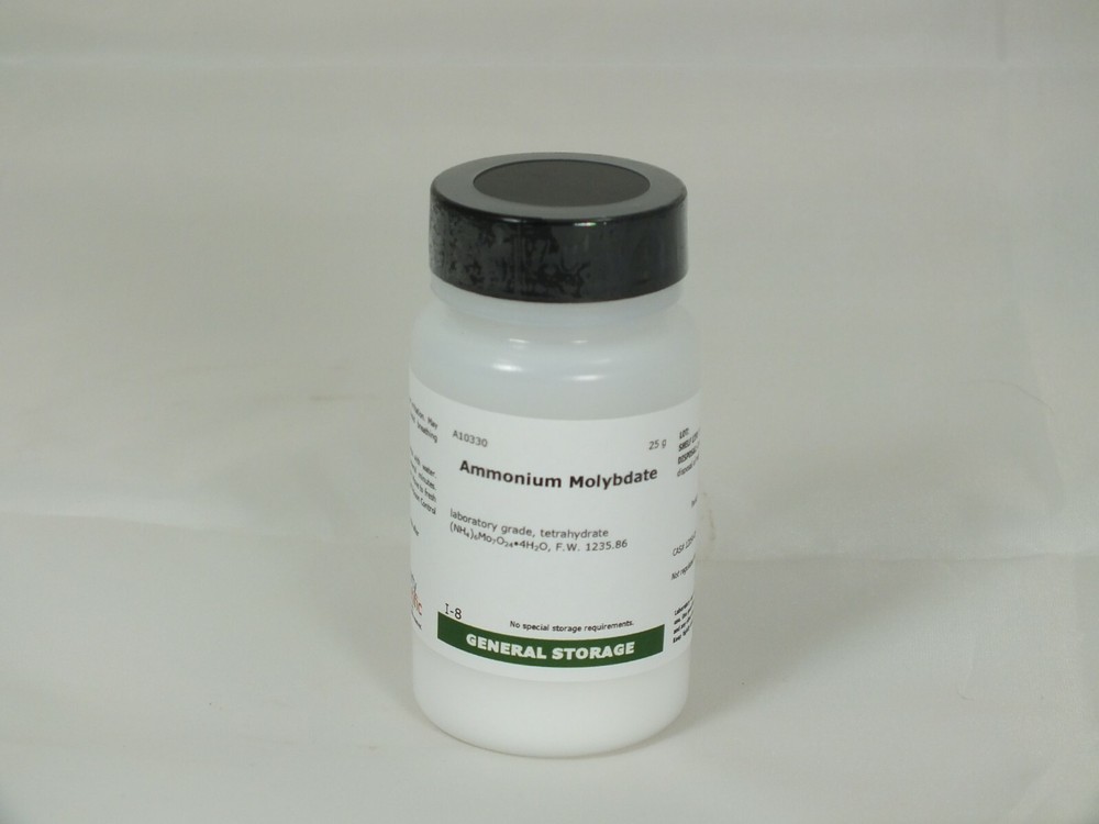 Ammonium Molybdate, laboratory grade, 25 g