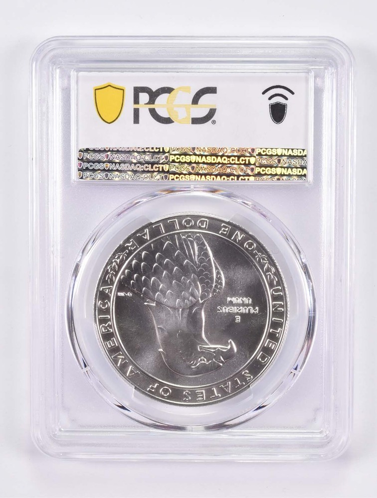 MS70 1983-P Olympic Disk Commemorative Silver Dollar PCGS