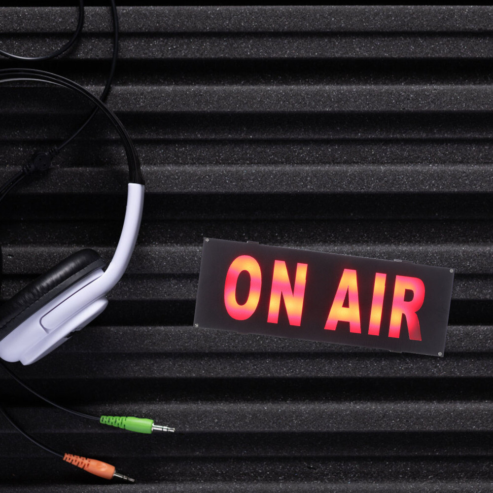 on Air Light Sign Recording Broadcast Warning Convenient Work Office