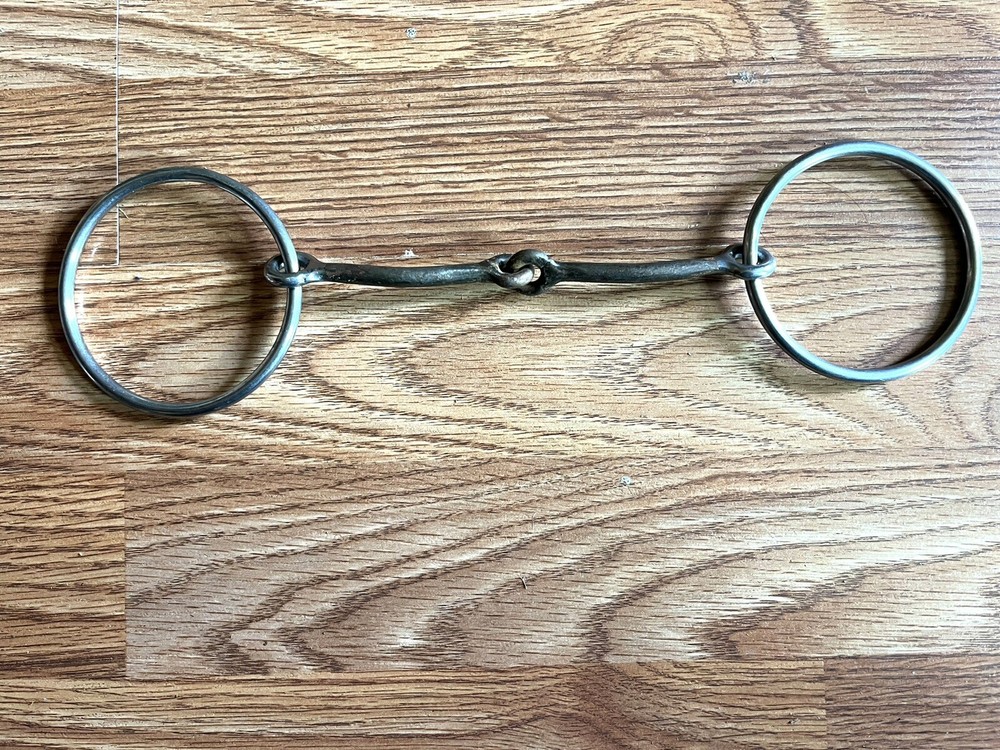 Thin Mouth 5” O Ring Western Snaffle Training Bit