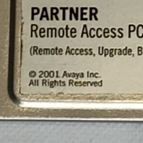 ✅AVAYA 12G2 PC Card Works With System Tested Excellent Fully Functional 👀📸