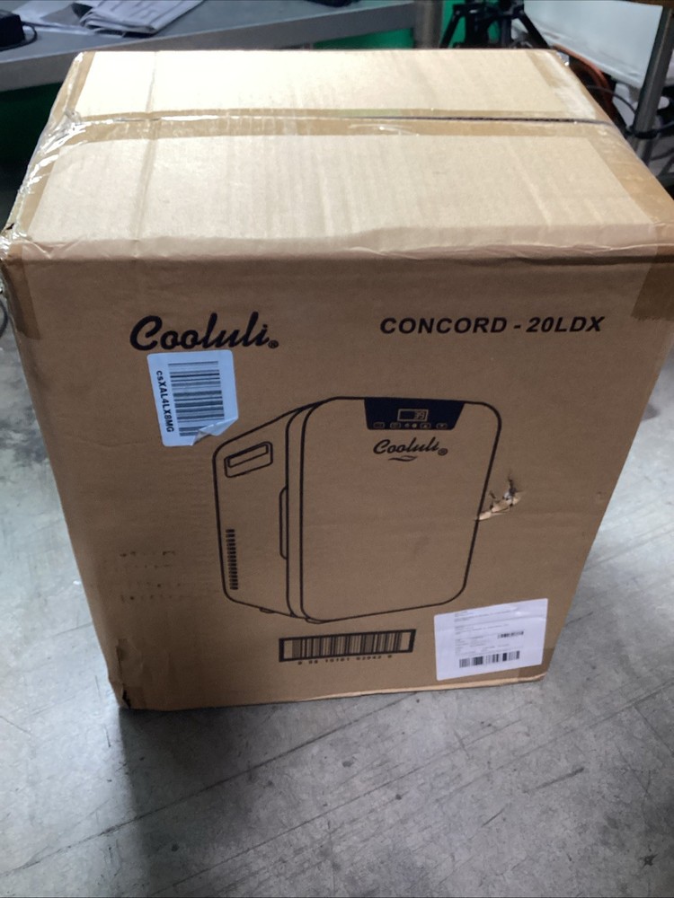 COOLULI 20LDXW 20 Liter Mini Fridge White