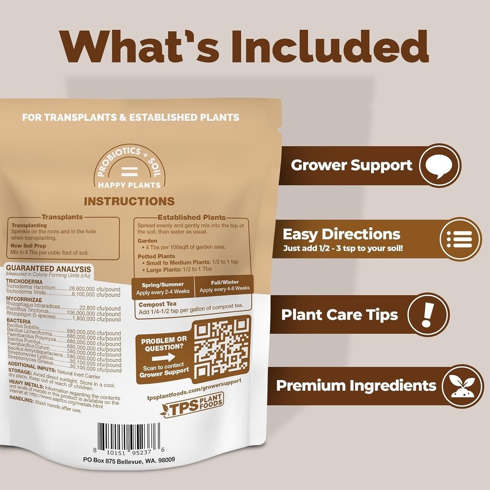 Trichoderma for Plants – Microbial Supplement for Root Protection & Improved