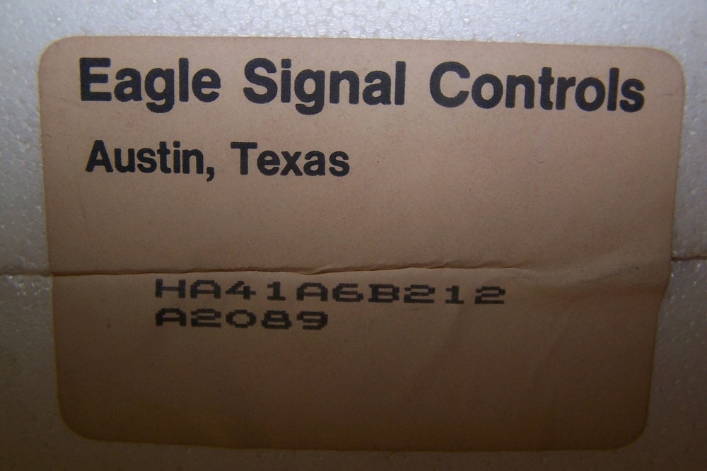 NEW EAGLE SIGNAL HA MICROFLEX SERIES 0-60 SECOND RESET TIMER HA41A6B212