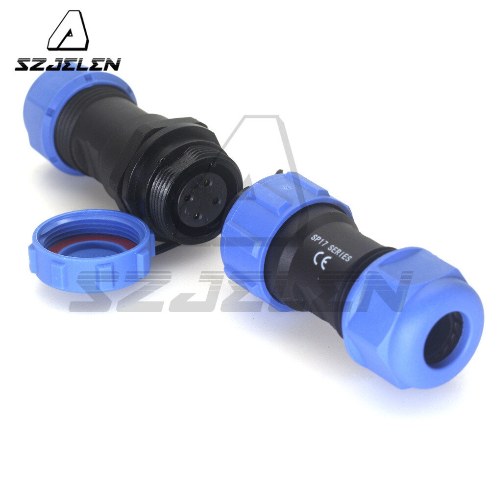 SP17 4Pin Avation Cable Connector Plug Socket,Electrical Power Wire Connector