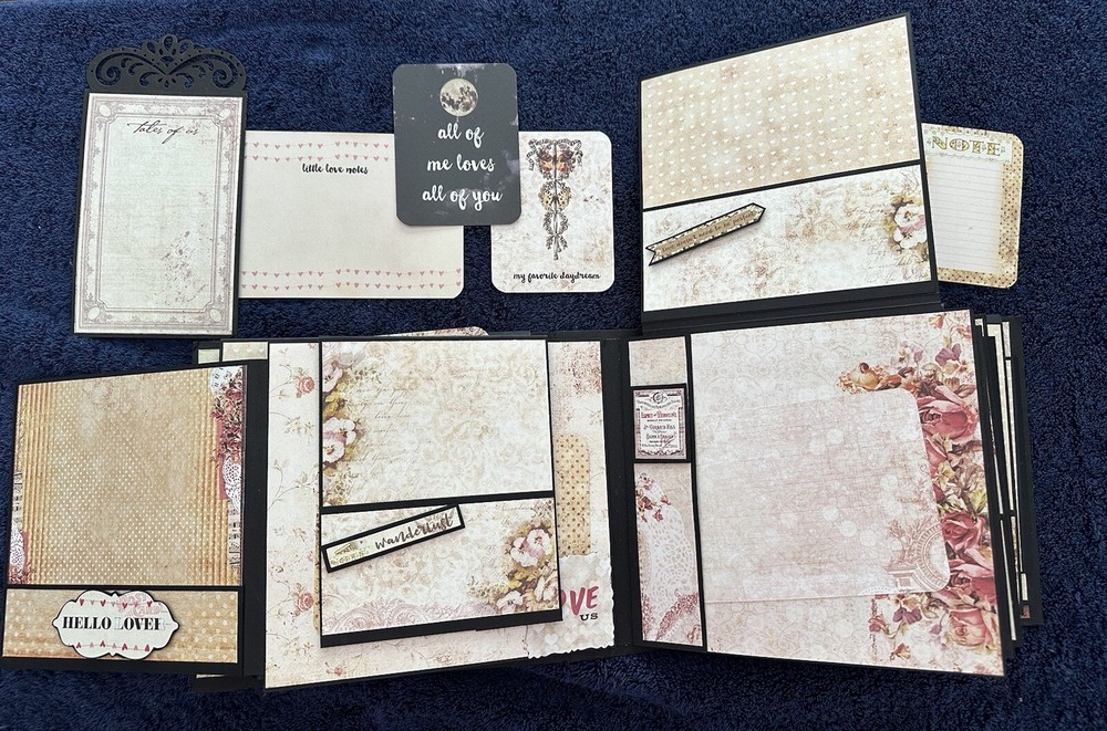 Handmade Album Using Prima Paperline