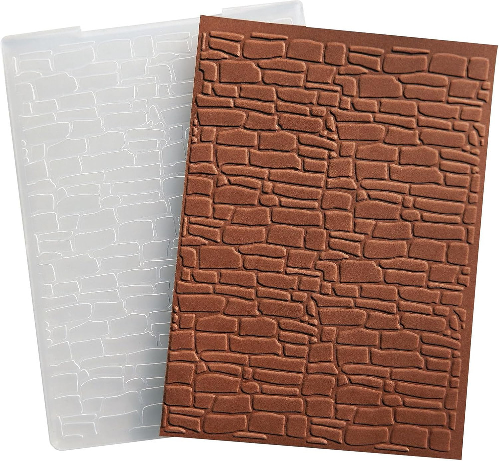 Brick Wall Embossing Folders for Card Making Bricks Textured Embossing Folder fo