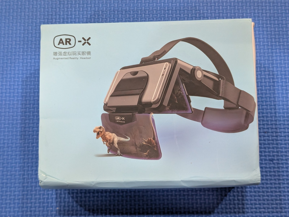 AR-X Augmented Reality Headset – Smartphone AR Viewer – Boxed