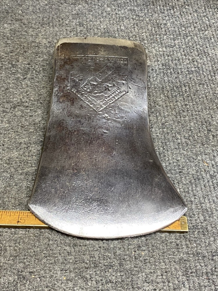 Vintage Wyeth Hardware Embossed Single Bit Axe 3 Lbs. 15 Oz.