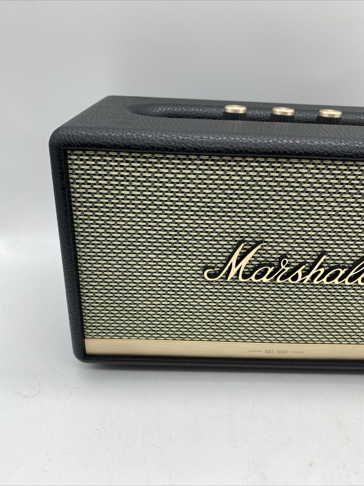 Marshall - Acton II Bluetooth Speaker - Black EUC with Cord