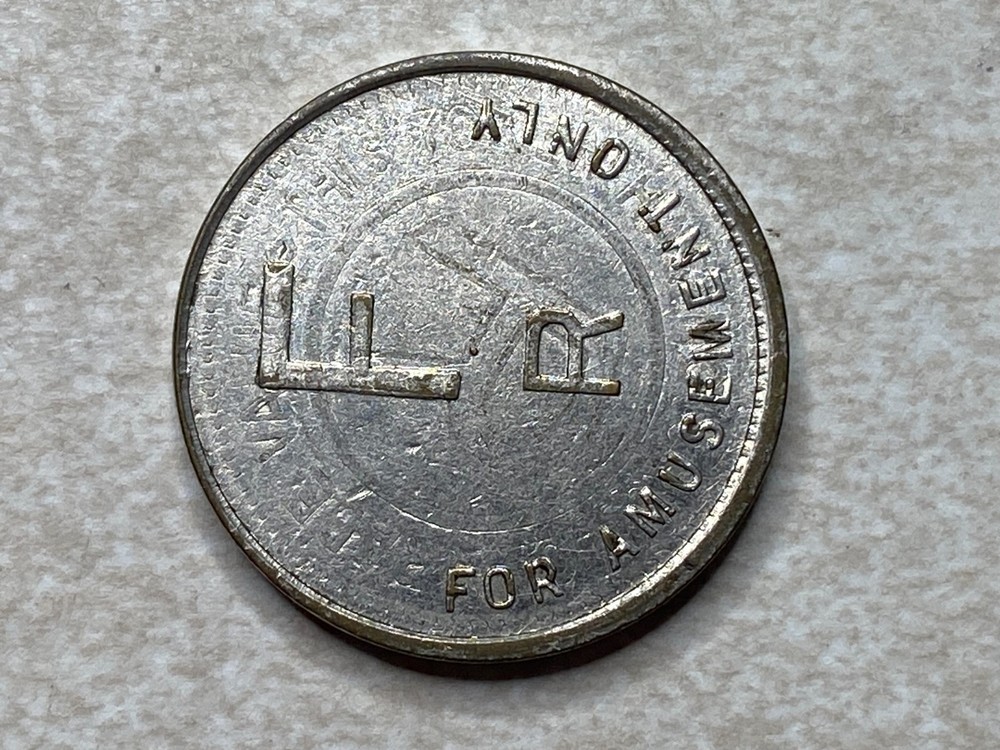 F R RF Amusement Overstrike Token T2924