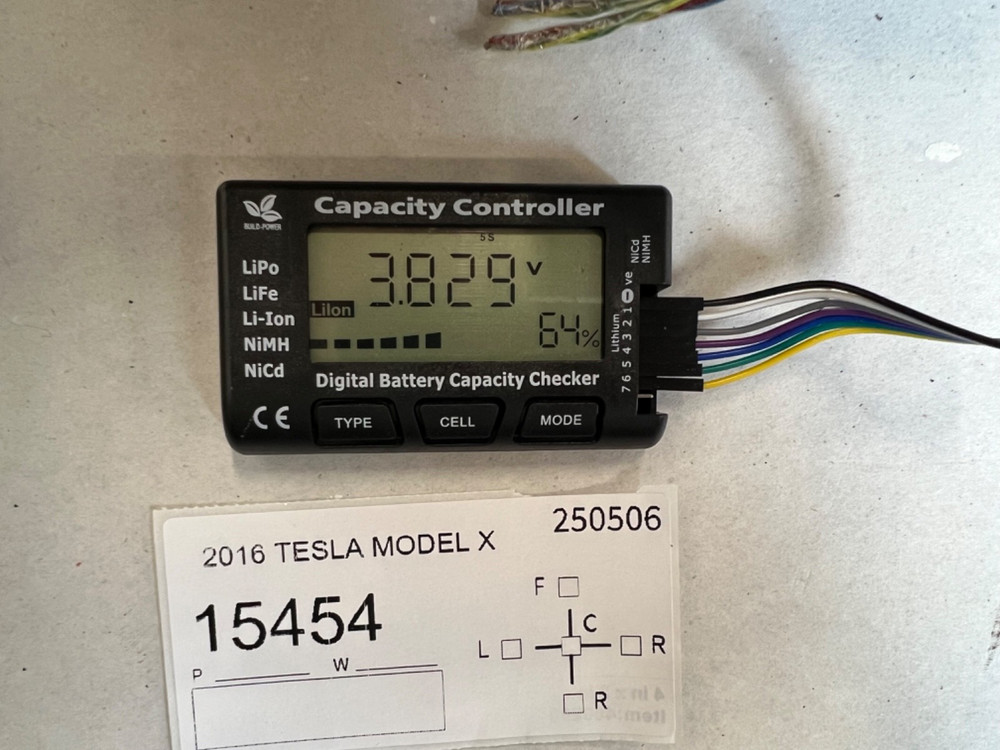 2016-2020 TESLA MODEL X S 90 P90D Battery Module 5.6 kWh