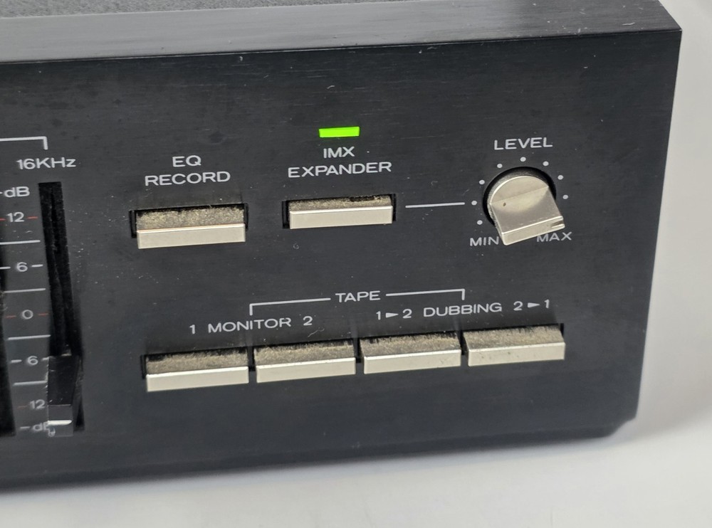 Realistic Dual 10 Band Stereo Frequency Equalizer 31-2020A (SEE DESCRIPTION)