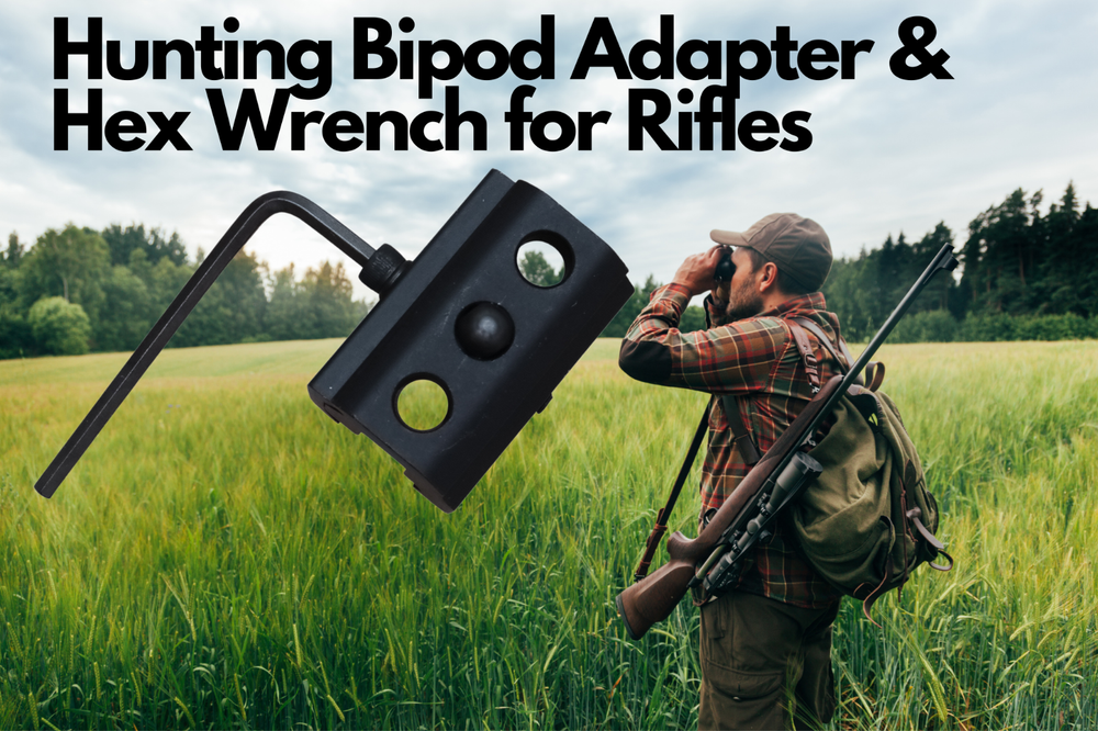 Picatinny Bipod Adapter with Swivel Stud