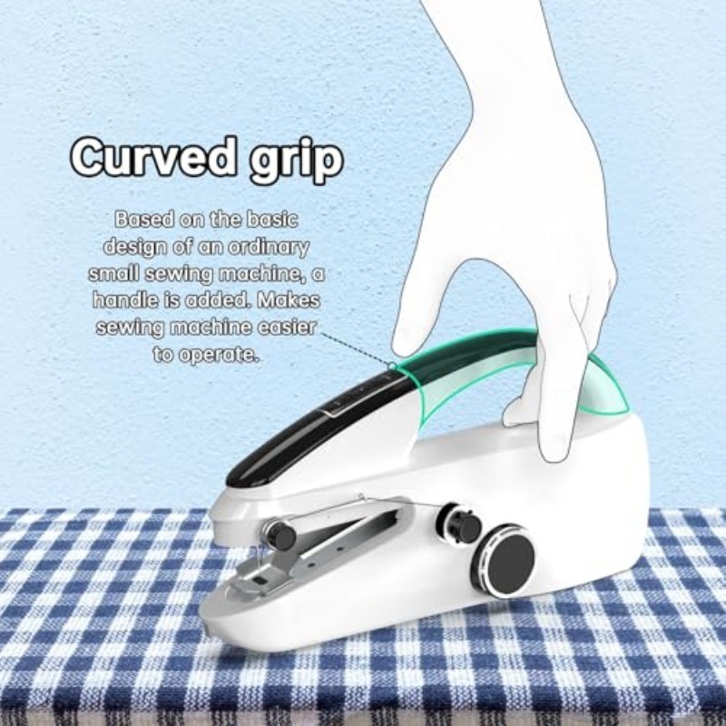 Handheld sewing machine,easy to use, electric sewing machinefast sewing speed, E