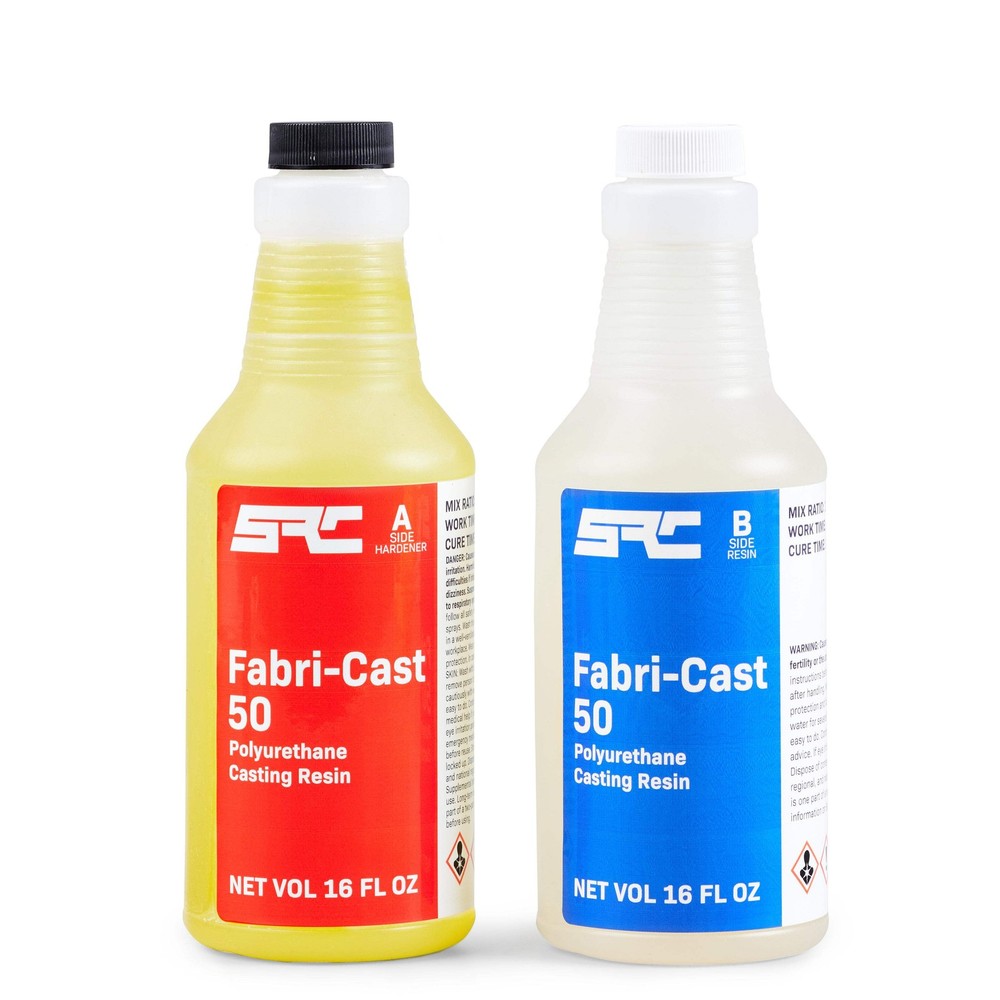 SPRESIN Fabri-Cast 50 Fast Cure Resin – Quick Set Polyurethane for Casting