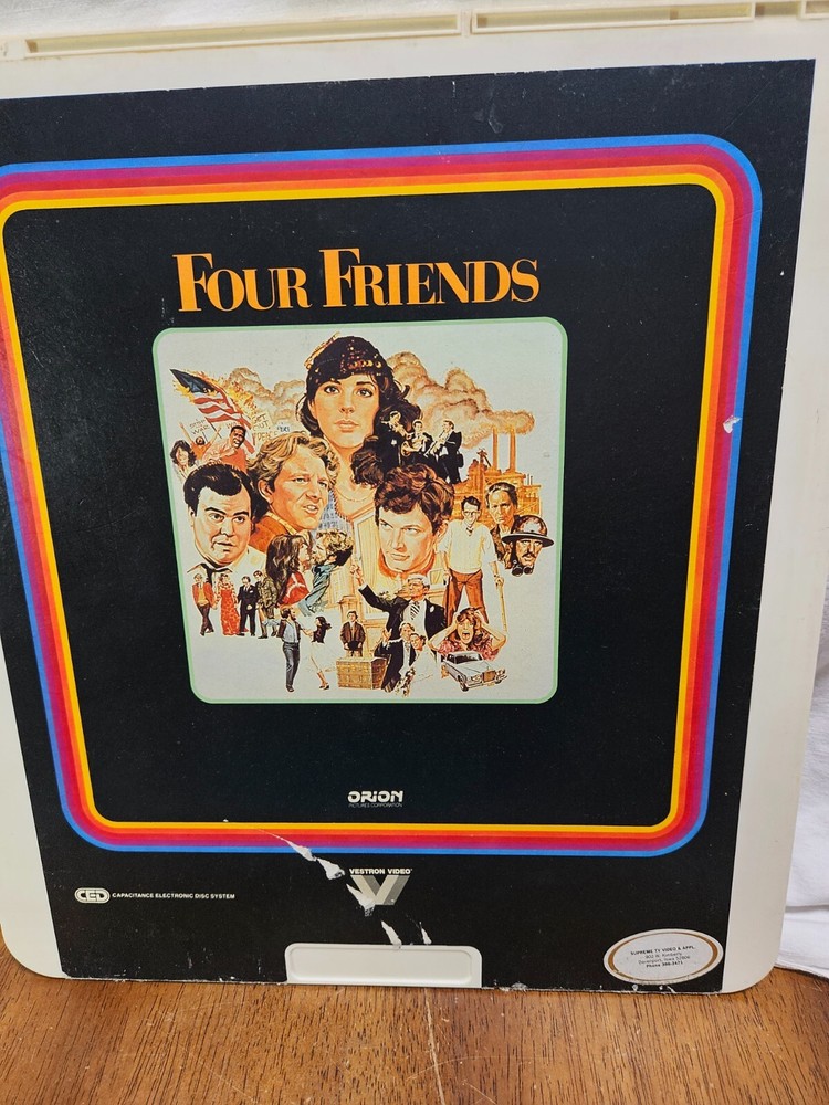Four Friends CED VIDEO DISC Movie