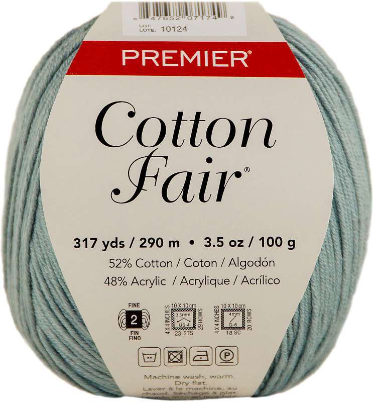 Premier Yarns Cotton Fair Solid Yarn Succulent