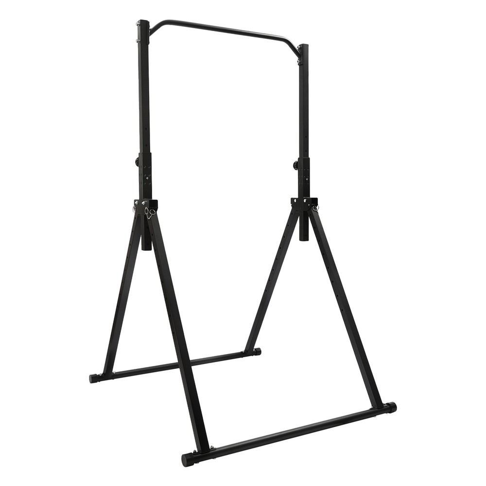 Adjustable Pull Up Bar Power Tower Dip Station Heavy Duty For Home Gym Workout