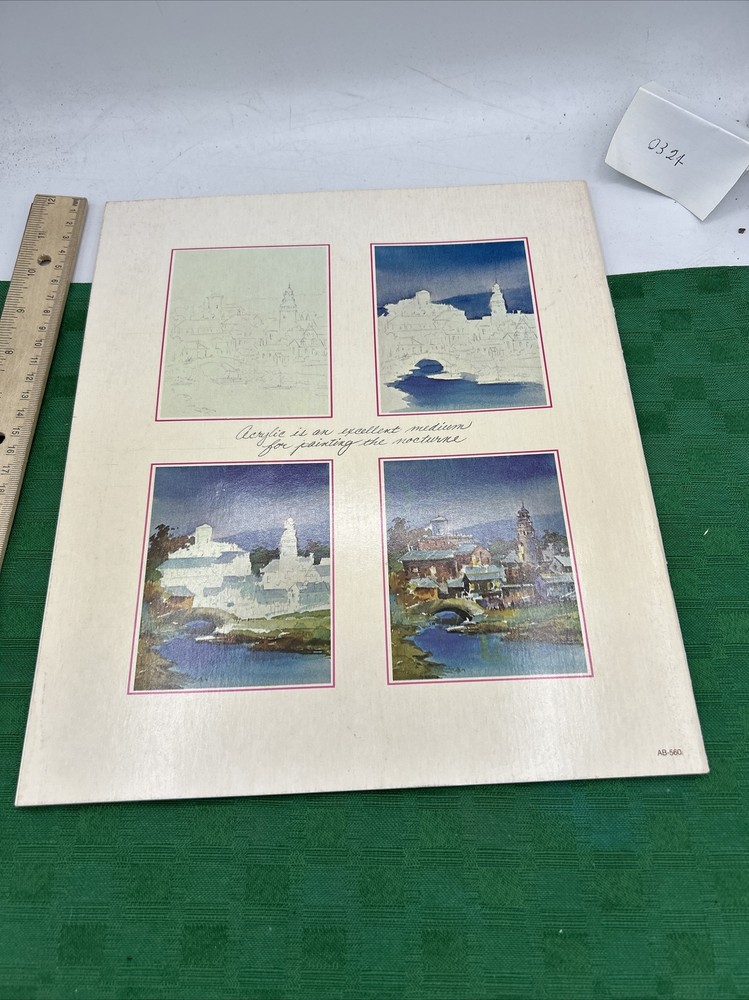 Skylight Studio Keys Acrylic Painting Drawing Sketching Instruction Book