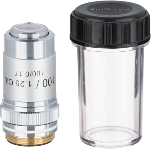 A100X 100X (Oil) Achromatic Microscope Objective 100X Objective + OIL