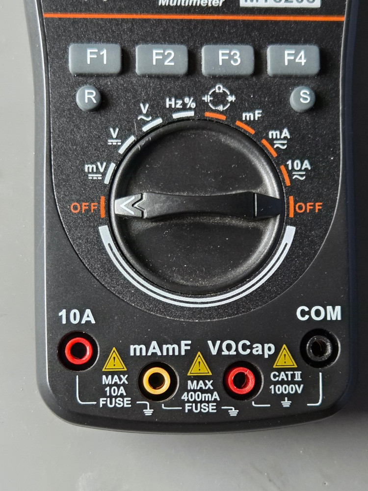 MT8208 Digital Oscilloscope Multimeter Tester