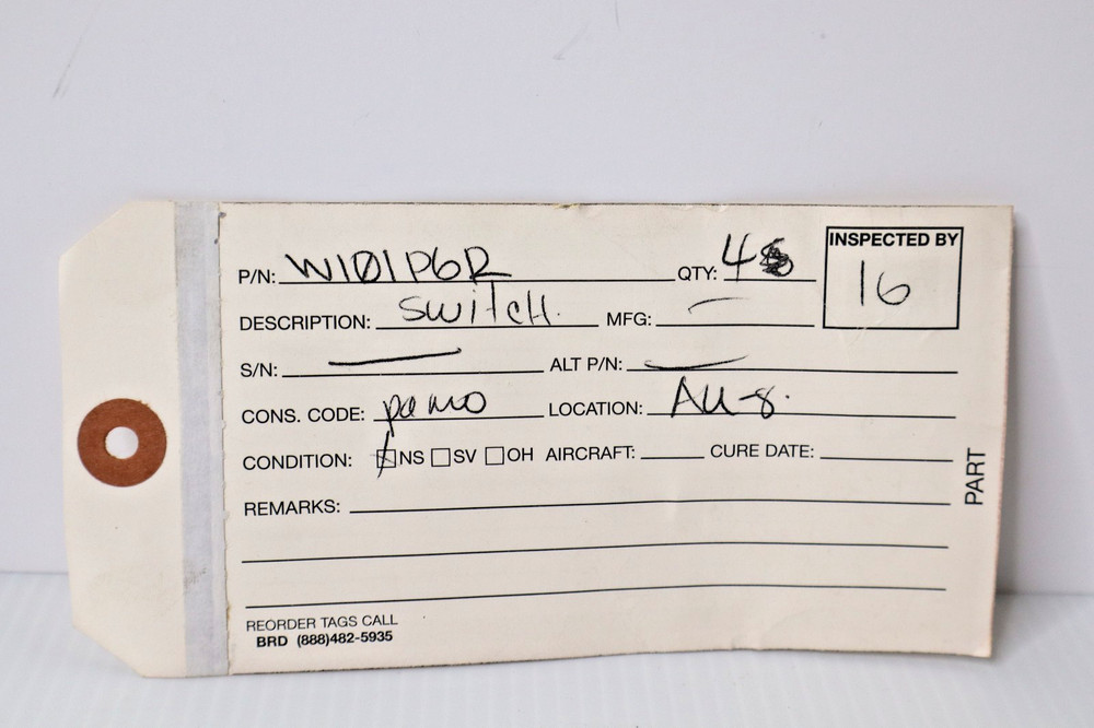 W101P6R Push Switch - 4 Available