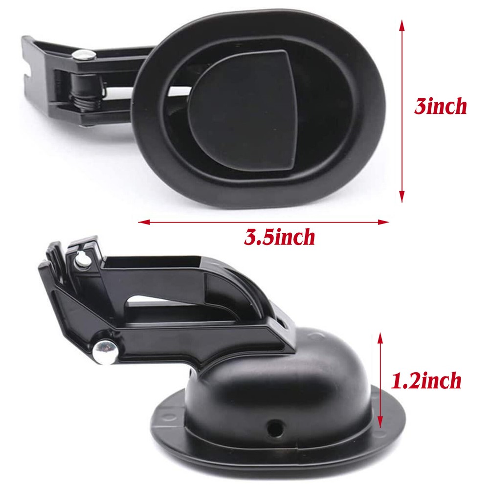 1Pair Recliner Replacement Pull Handle Chair Sofa Couch Release Lever Universal