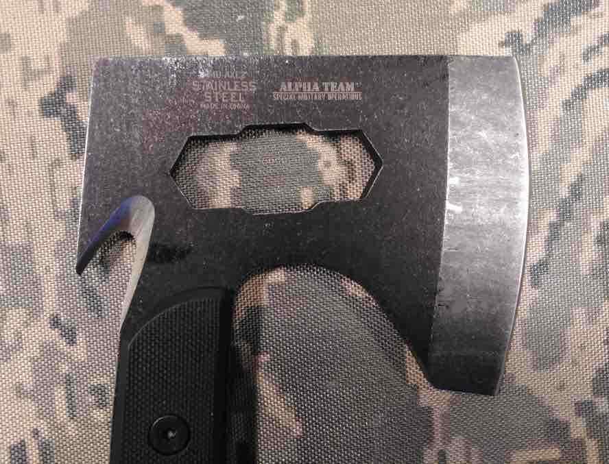 Alpha Team Hatchet Multi-Tool - Survival Ax + Flint Magnesium Fire Striker