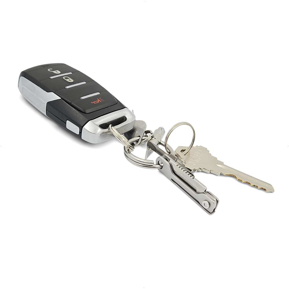 K20 TOOLS - Folding Tiny Keychain Box Opener Knife - Utility Box Package Cutter