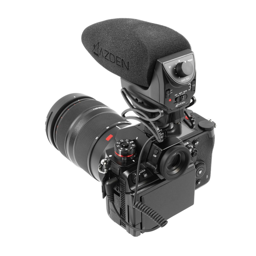 Azden Stereo Mono Switchable Video Microphone