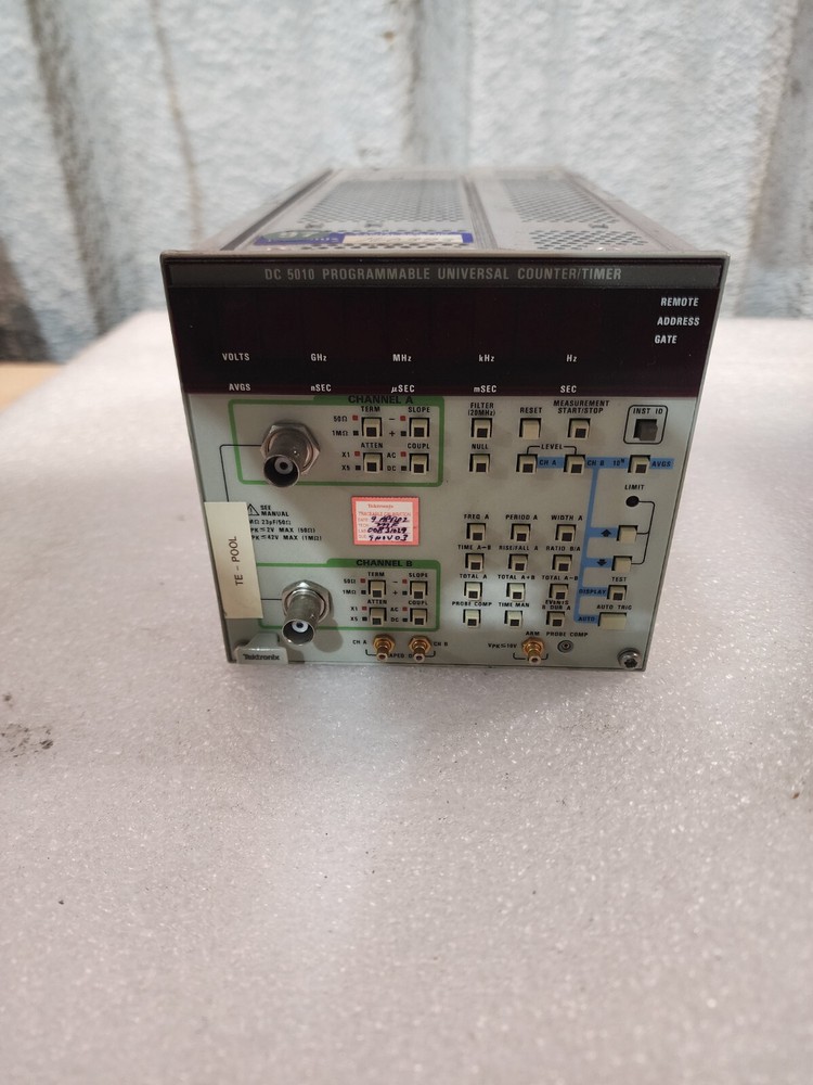 Tektronix DC5010 Programmable Universal Counter/Timer Unit #B