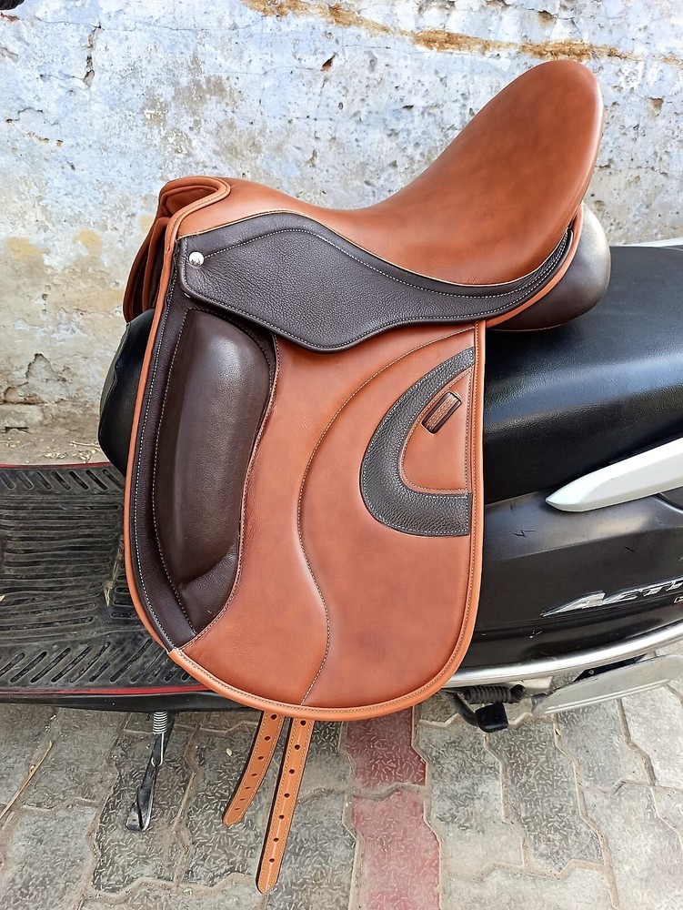 Leather Dressage Double Flap Saddle
