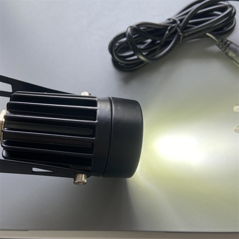 Metal LED Microscope Light Source Oblique Light for Stereo Microscope 110V-220V