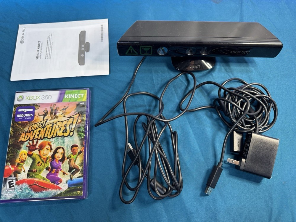 Xbox 360 Kinect Sensor - CIB - Game Included!