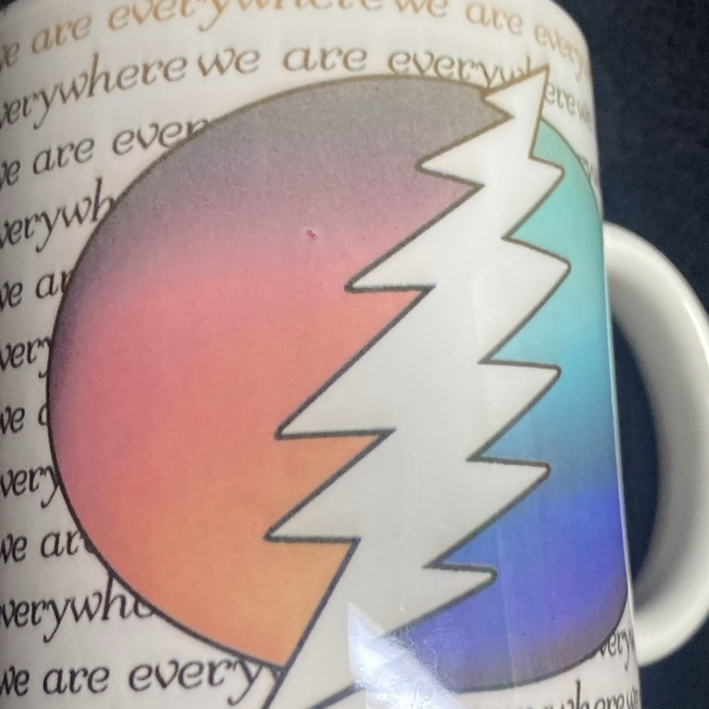 Grateful Dead Lightning Bolt Coffee Mug